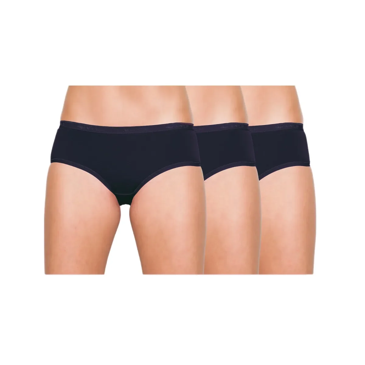 Φωτογραφία προϊόντος: Apple Γυναικείο Boxer Lycra - Τριπλό Πακέτο, Χρώμα Μαύρο