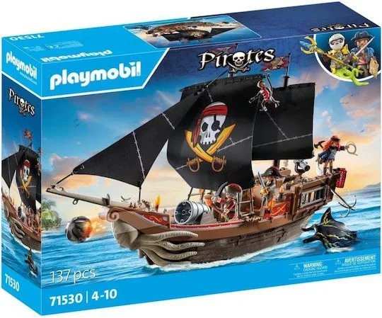 Φωτογραφία προϊόντος: Playmobil Pirates Πειρατική Ναυαρχίδα για 4-10 ετών