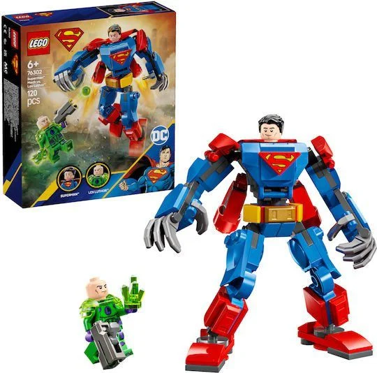 Φωτογραφία προϊόντος: Lego DC Super Heroes Superman Mech vs. Lex Luthor για 6+ Ετών 120τμχ
