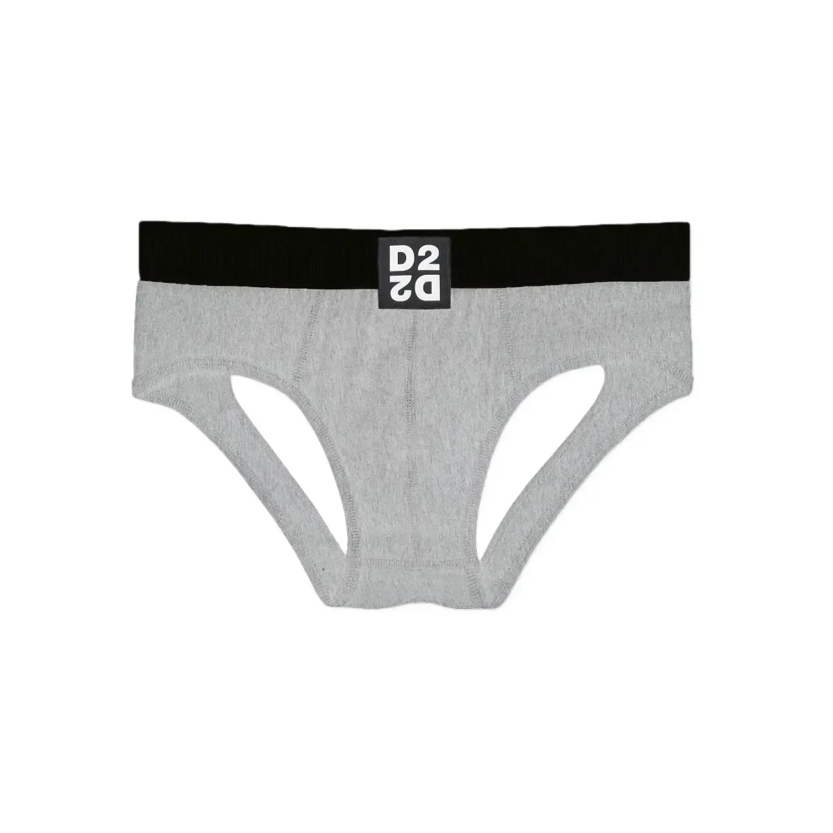 Φωτογραφία προϊόντος: DSQUARED2 Ανδρικό Εσώρουχο Jockstrap Mirrored Logo, Χρώμα Γκρι