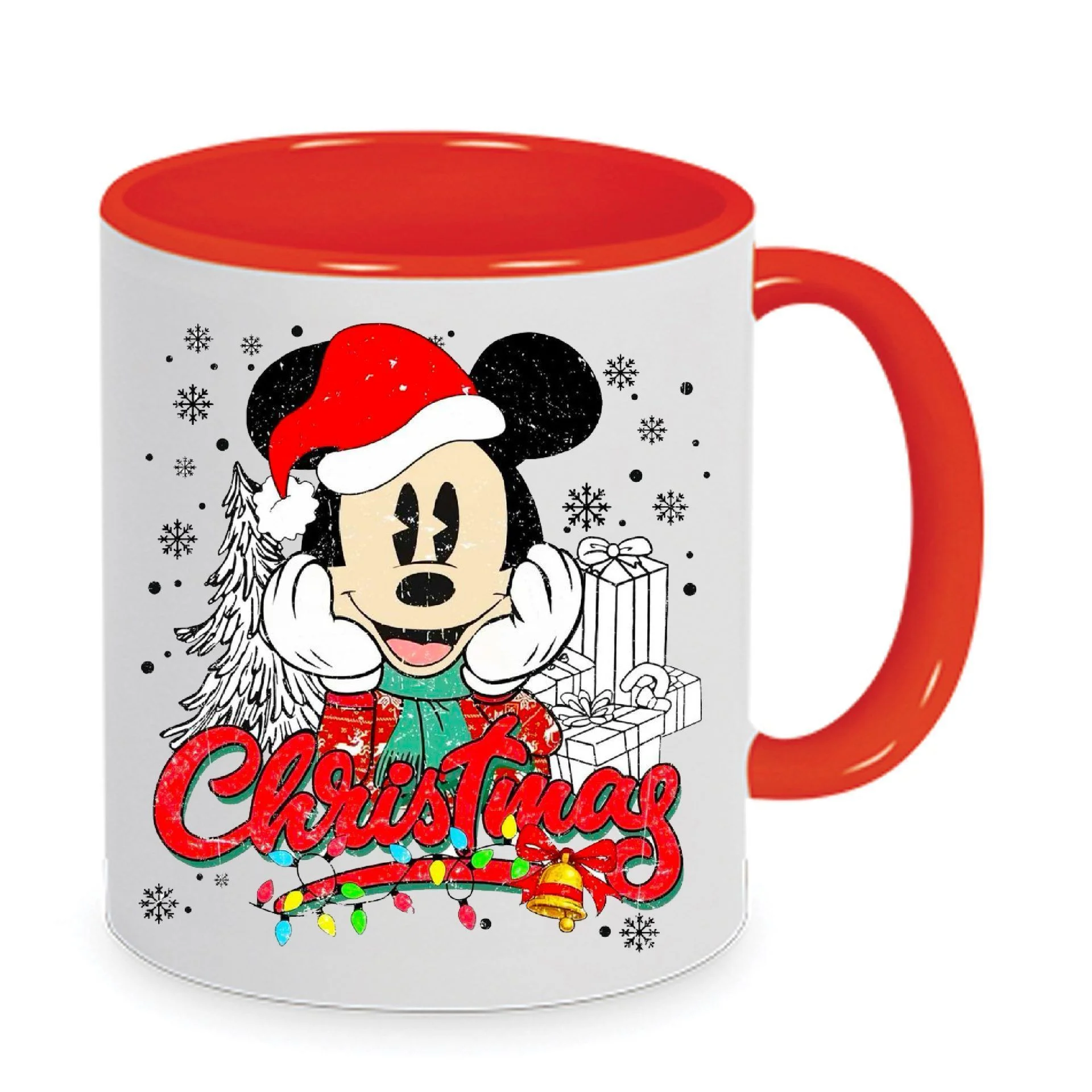 Φωτογραφία προϊόντος: Mickey disney christmas mug χριστουγεννιάτικη κούπα no101 κεραμική 330ml