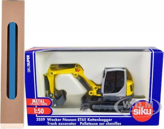 Φωτογραφία προϊόντος: Siku Εκσκαφέας Wacker Neuson ET65 για 3+ Ετών και δώρο λαμπάδα