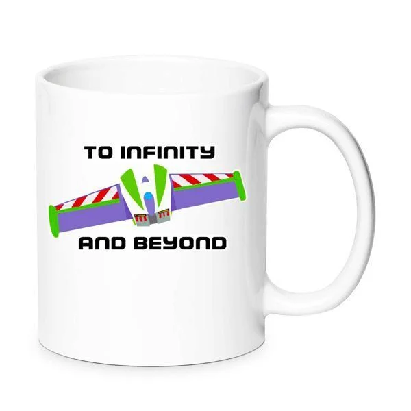 Φωτογραφία προϊόντος: Toy Story Mug To infinity and beyond Η ιστορία των παιχνιδιών κούπα για φίλους No14 Κεραμική 330ml