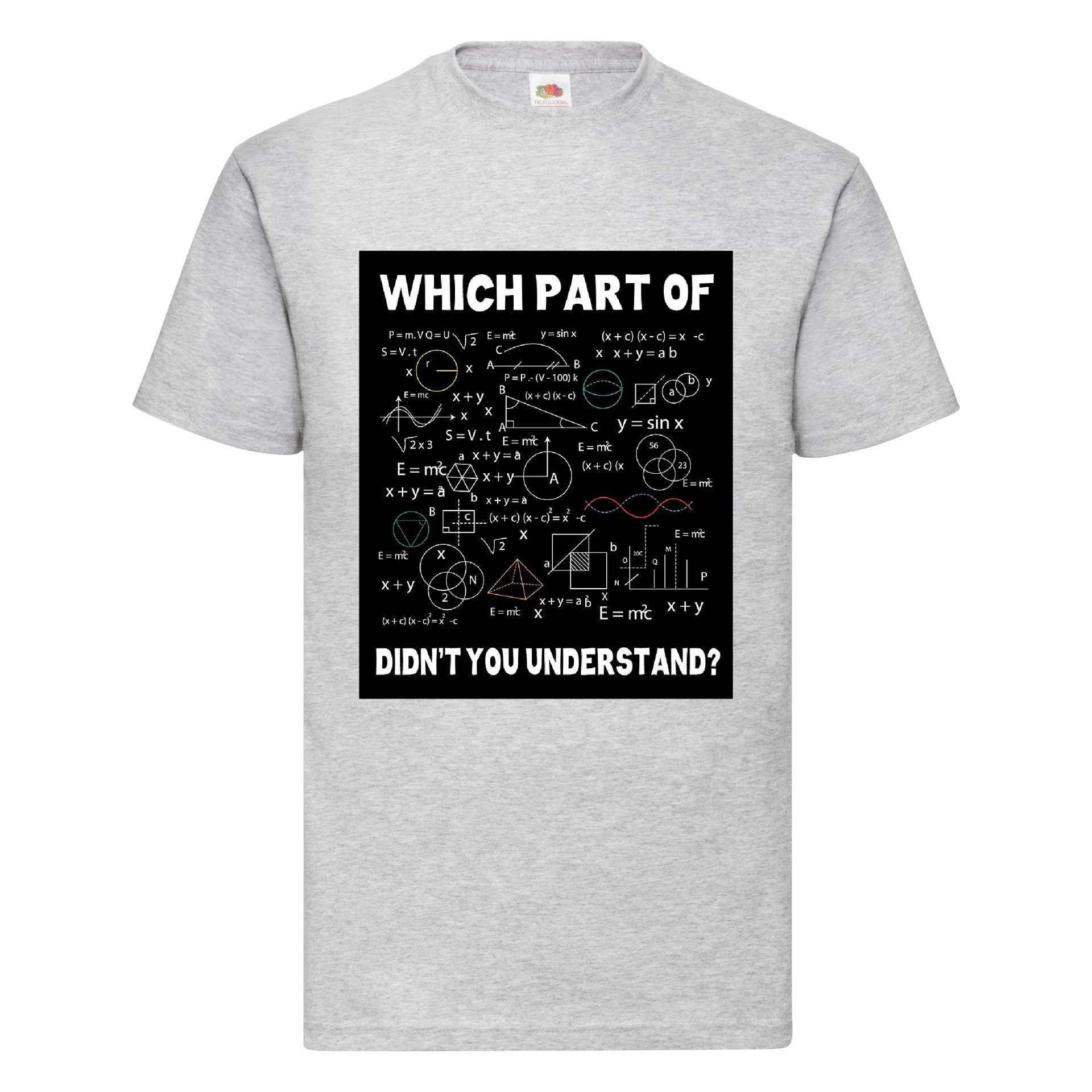 Φωτογραφία προϊόντος: Μπλούζα Mathematics Για Μαθηματικά Μυαλά Original Fruit of the loom 100% βαμβάκι χιουμοριστική