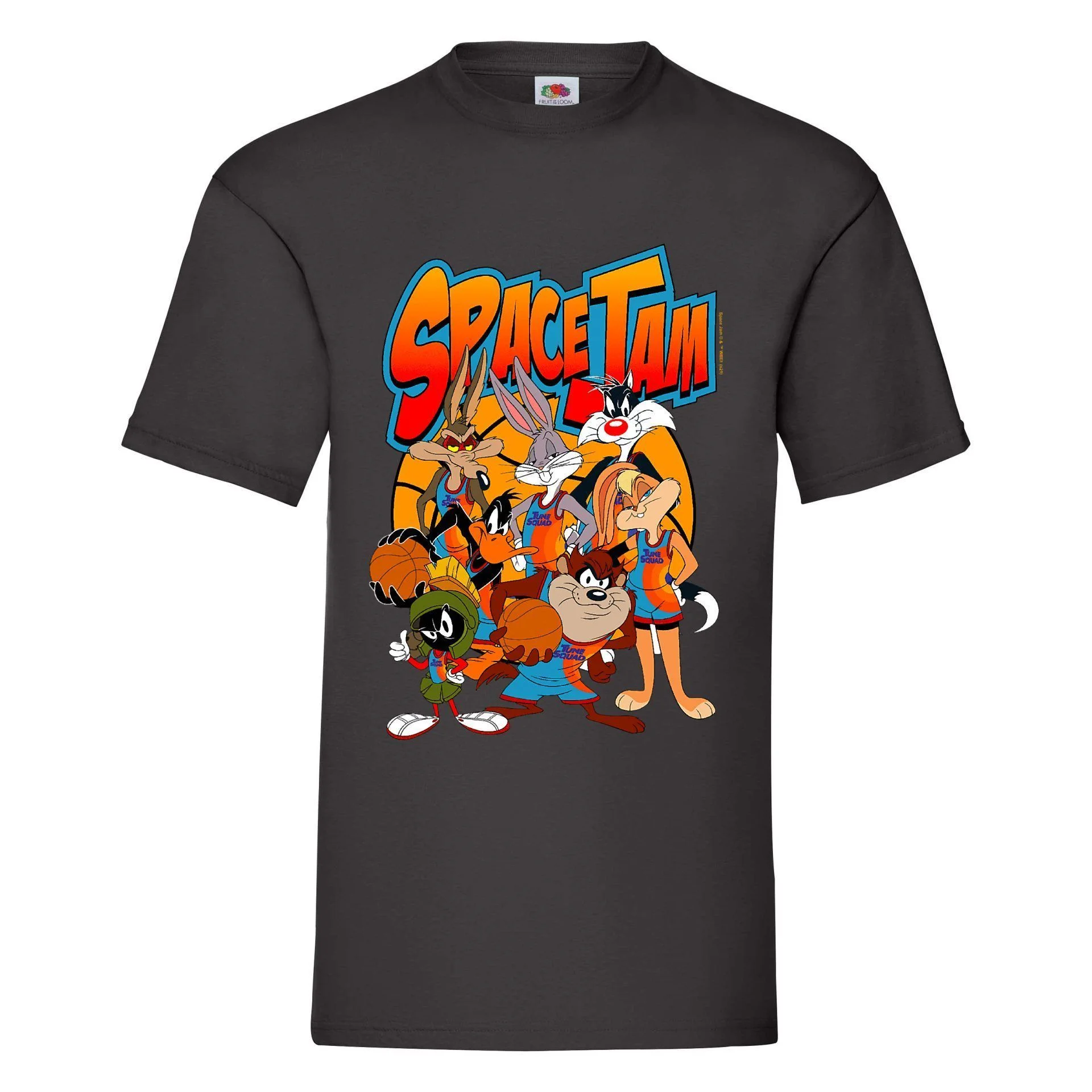 Φωτογραφία προϊόντος: Μπλούζα Tshirt Space Jam Basket Looney Tunes Original Fruit of the loom 100% βαμβάκι no1