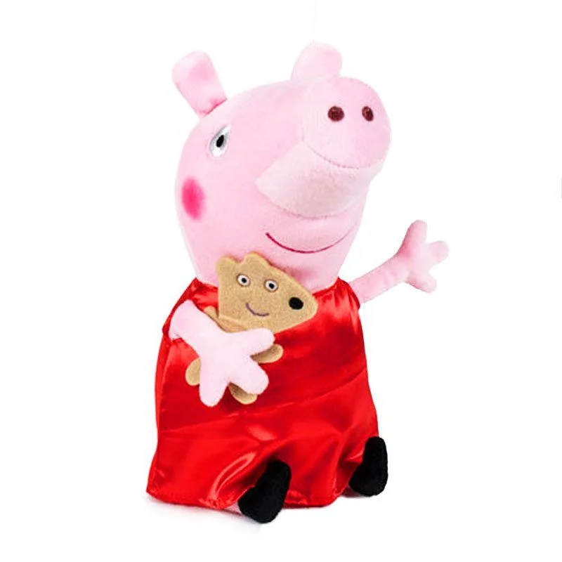 Φωτογραφία προϊόντος: Λούτρινο Peppa pig with her toy 15cm