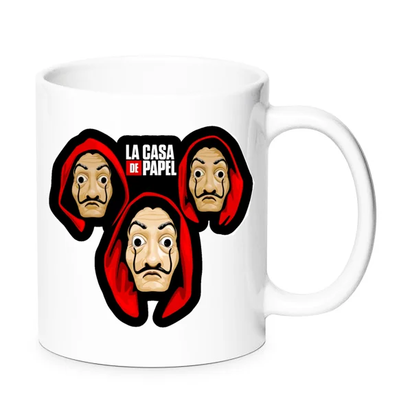 Φωτογραφία προϊόντος: Money heist La casa de papel mug κούπα no4 κεραμική 330ml