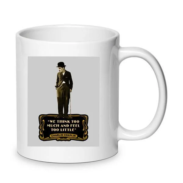 Φωτογραφία προϊόντος: Charlie Chaplin mug Τσάρλι Τσάπλιν κούπα no4 330ml κεραμική μπαίνει στο πλυντήριο