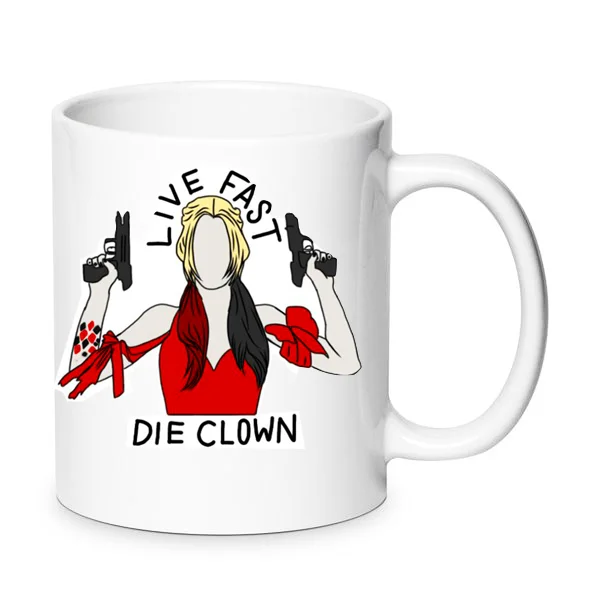 Φωτογραφία προϊόντος: Harley Quinn mug Χάρλει κουίν κούπα no3 κεραμική 330ml