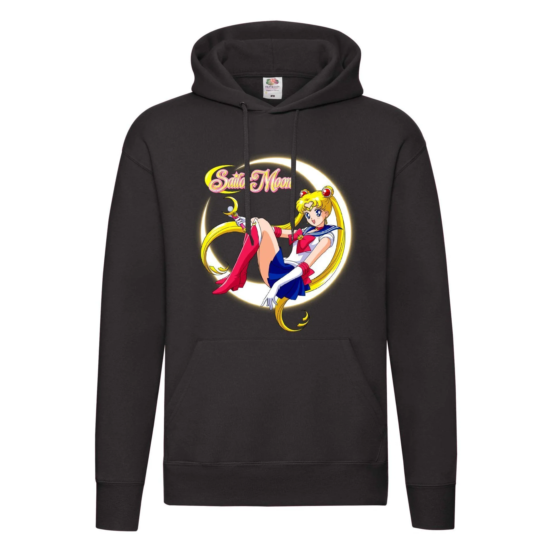 Φωτογραφία προϊόντος: Φούτερ Sweatshirt sweater Sailor Moon no2 Original Fruit of the loom 80% βαμβάκι