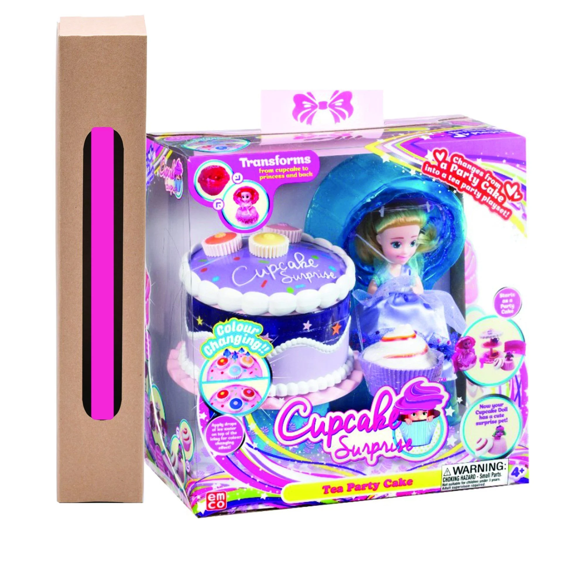 Φωτογραφία προϊόντος: Λαμπάδα Cup Cake Surprise Μεγάλη Τούρτα Μωβ