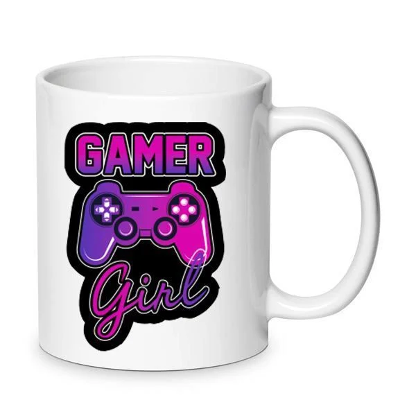 Φωτογραφία προϊόντος: Κούπα Gamer Girl Κεραμική 330ml No5
