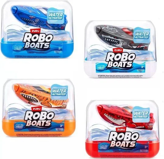 Φωτογραφία προϊόντος: Βάρκα κινητική Zuru Robo Boat Series 1 (Διάφορα Σχέδια) 1τμχ