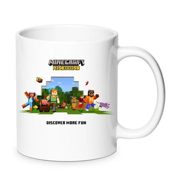 Φωτογραφία προϊόντος: Κούπα Λευκή Minecraft Game Mug 330 ml No6