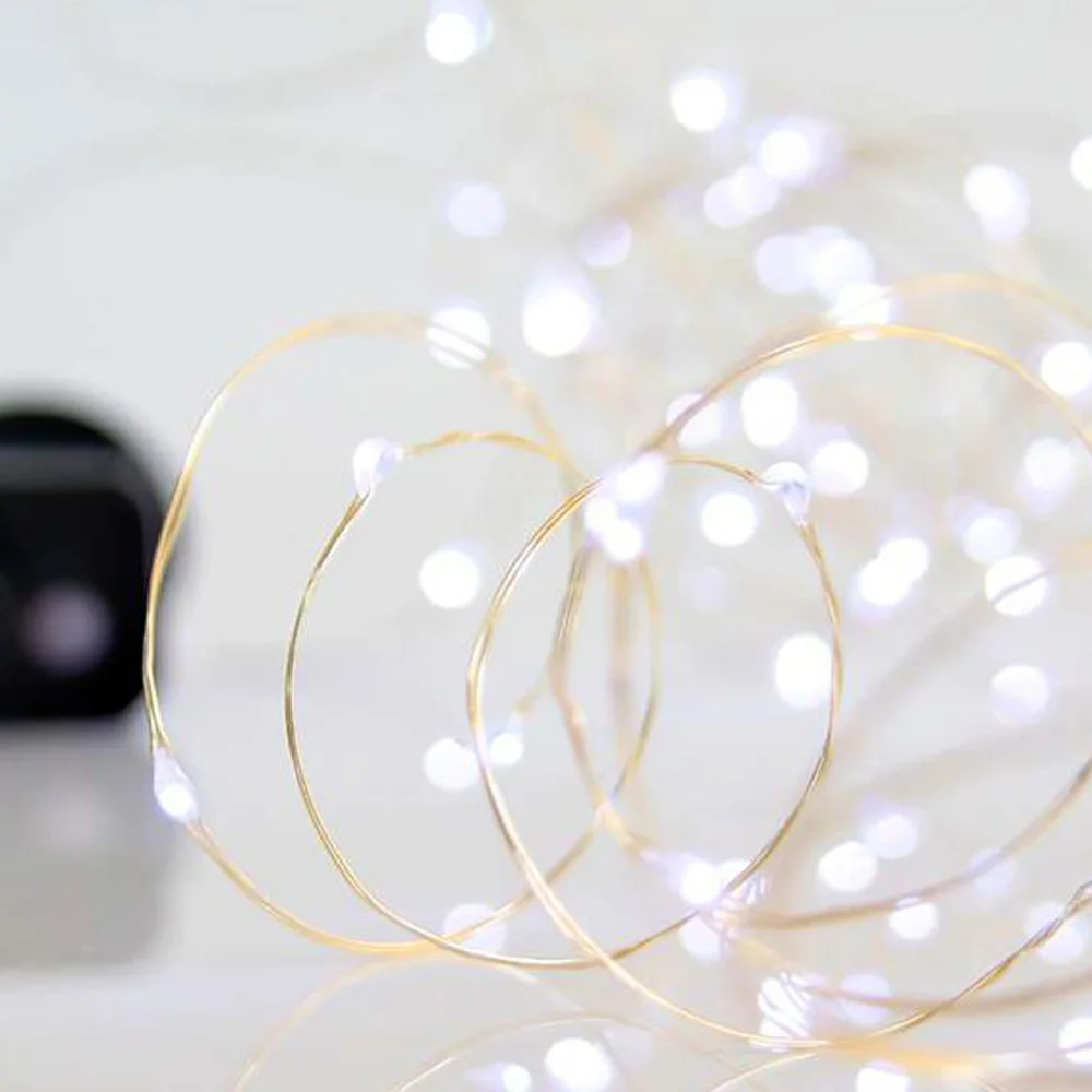 Φωτογραφία προϊόντος: EUROLAMP Σειρά, 100 MINI LED, 4,5V, 8 Προγράμματα, Με μετασχηματιστή, Προέκταση παροχής 500cm, Ασημί χαλκός, Ψυχρό LED, Aνά 10cm, ΙΡ44
