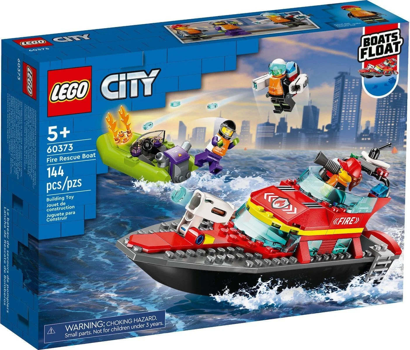 Φωτογραφία προϊόντος: Lego City Fire Rescue Boat για 5+ Ετών