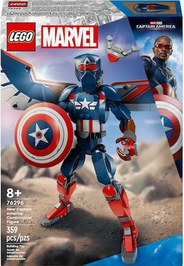 Φωτογραφία προϊόντος: Lego Marvel New Captain America για 8+ Ετών 359τμχ