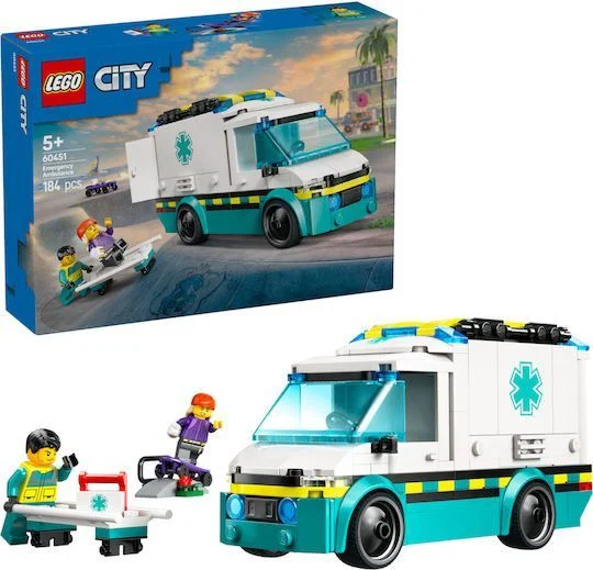 Φωτογραφία προϊόντος: Lego City Emergency Ambulance για 5+ Ετών 184τμχ