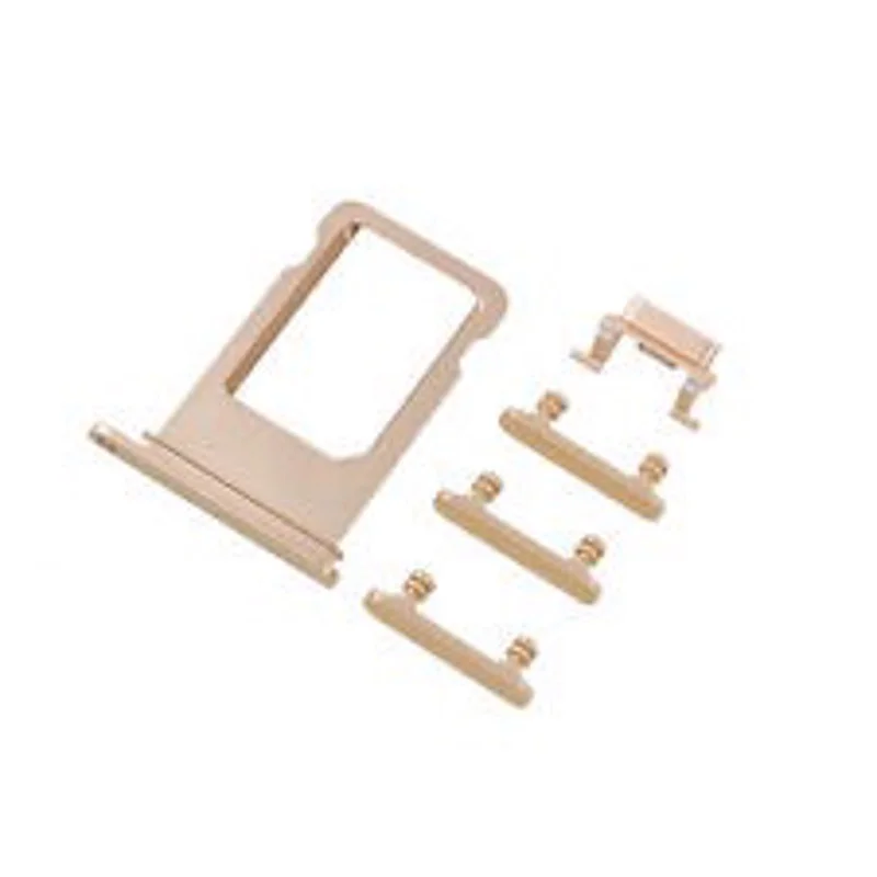 Φωτογραφία προϊόντος: OEM Side buttons: volume, power, mute + SIM tray for iPhone 7 gold