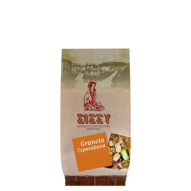 Φωτογραφία προϊόντος: ΕΡΓΑΣΤΗΡΙ ΓΕΥΣΕΩΝ Granola Copacabana 100 gr Συσκευασία