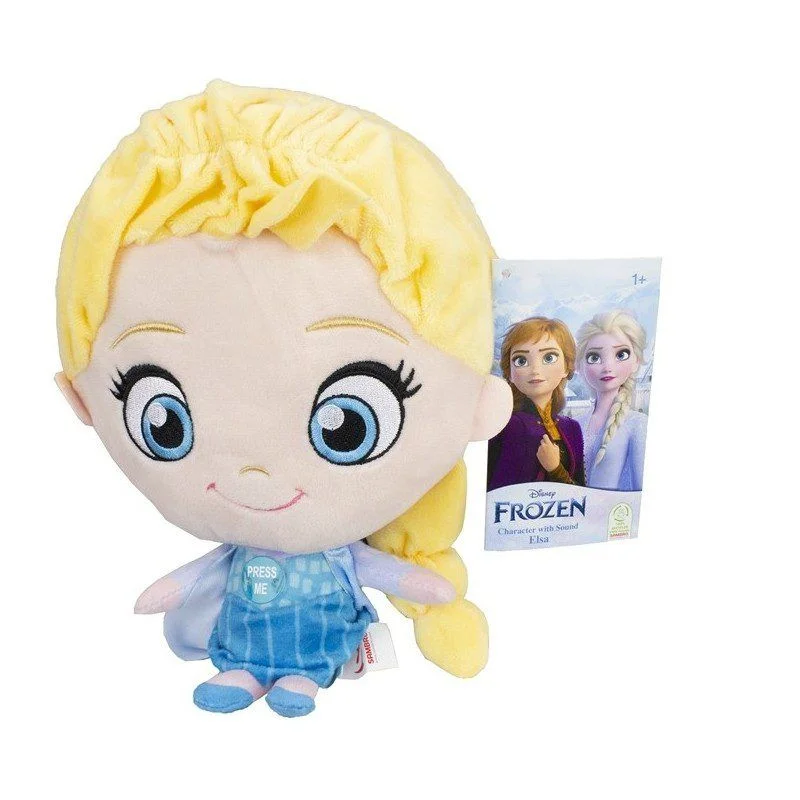 Φωτογραφία προϊόντος: Λούτρινο γνήσιο Frozen Elsa με μουσική 20 cm