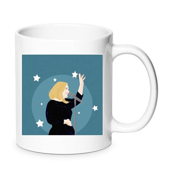 Φωτογραφία προϊόντος: Adele singer pop mug κούπα no5 κεραμική 330ml