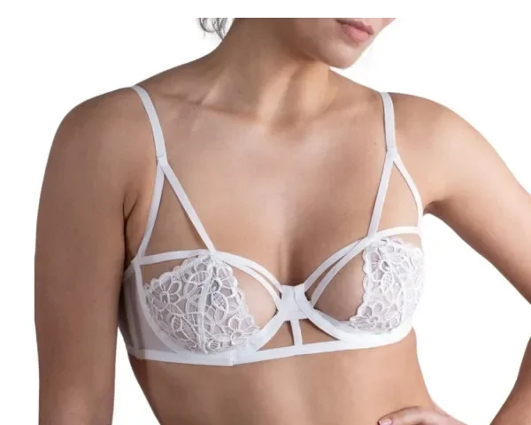 Φωτογραφία προϊόντος: SCANDALE le bandeau unpadded Σουτιέν λευκό 80D ΛΕΥΚΟ