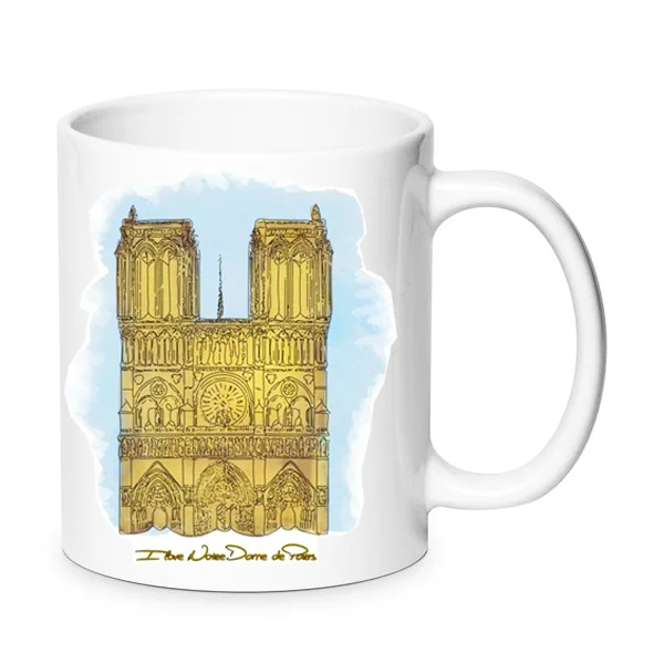 Φωτογραφία προϊόντος: The Hunchback of Notre Dame mug Η Παναγία των Παρισίων κούπα No5 Κεραμική 330ml