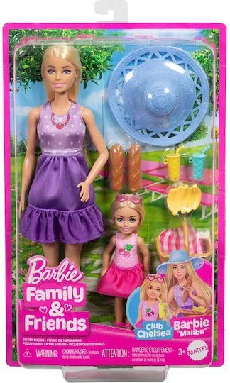 Φωτογραφία προϊόντος: Barbie Family and Friends Σετ Κούκλας για 3+ Ετών