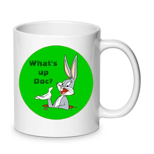 Φωτογραφία προϊόντος: Bugs Bunny mug Μπακς Μπάννυ κούπα no1 κεραμική 330ml