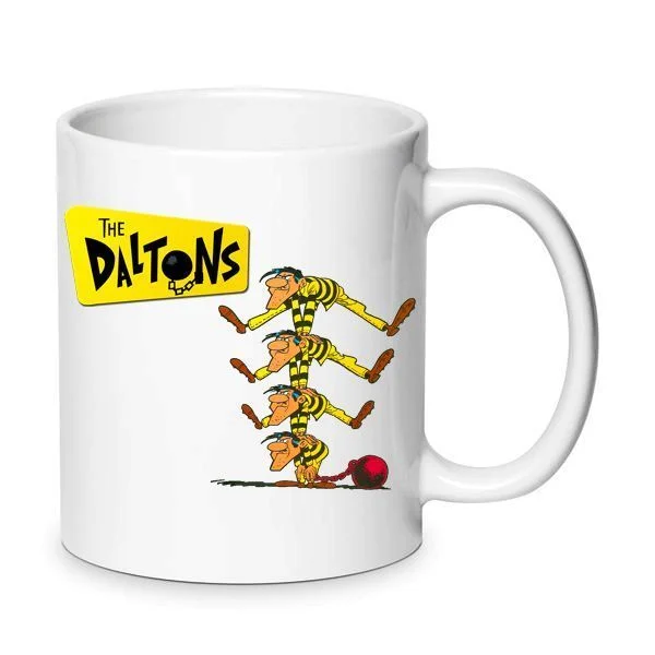 Φωτογραφία προϊόντος: Lucky Luke mug The Daltons Λούκι λουκ Οι ντάλντονς κούπα no6 κεραμική 330ml