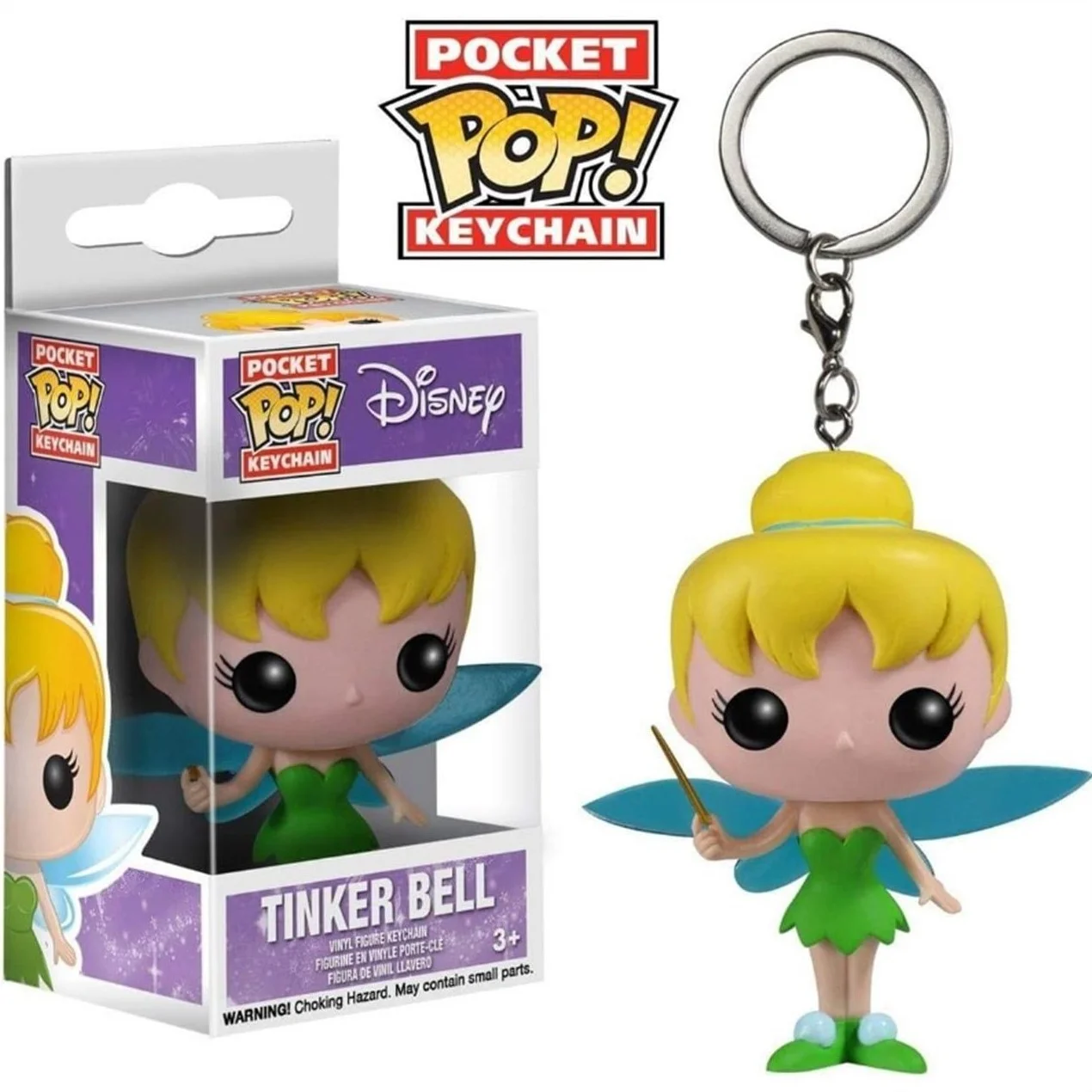 Φωτογραφία προϊόντος: Φιγούρα μπρελόκ Funko Pocket Pop! Disney: Tinker Bell Vinyl Figure Keychain