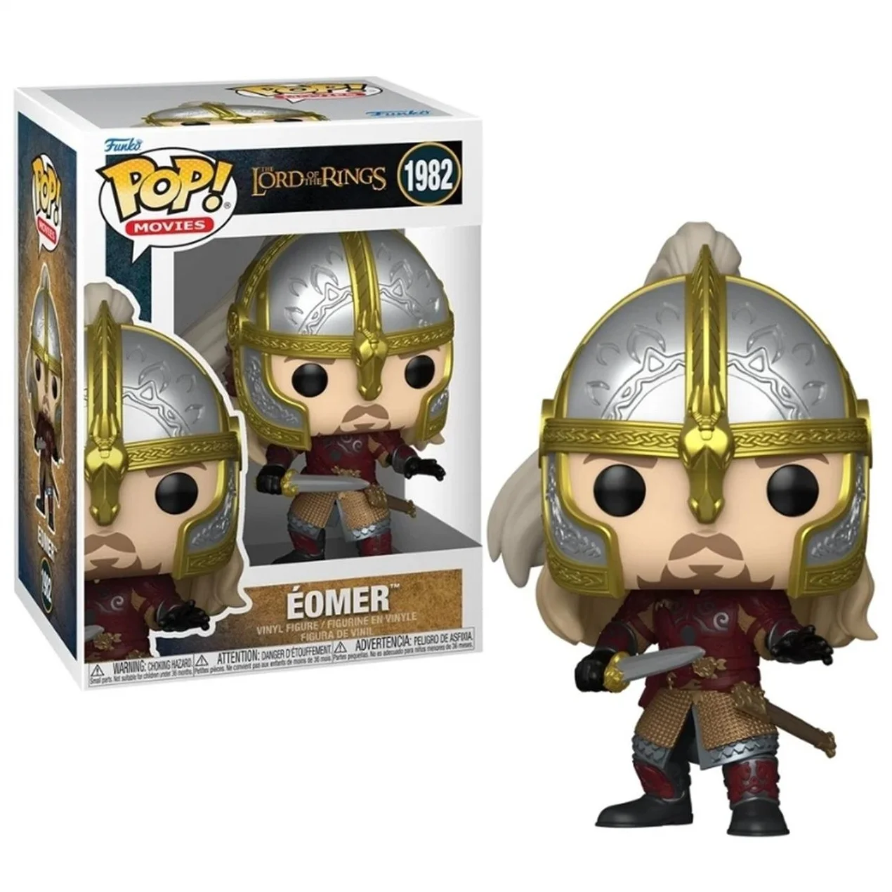 Φωτογραφία προϊόντος: Φιγούρα Funko Pop! Movies: The Lord of the Rings - Eomer #1982 Vinyl Figure