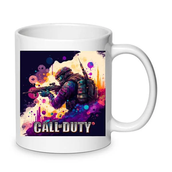 Φωτογραφία προϊόντος: Κούπα Call of Duty κεραμική 330ml λευκή no3