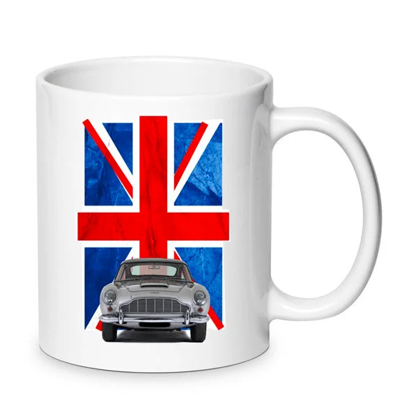 Φωτογραφία προϊόντος: James Bond mug κούπα Mini Cooper England Κατάσκοπος 007 no8 κεραμική 330ml