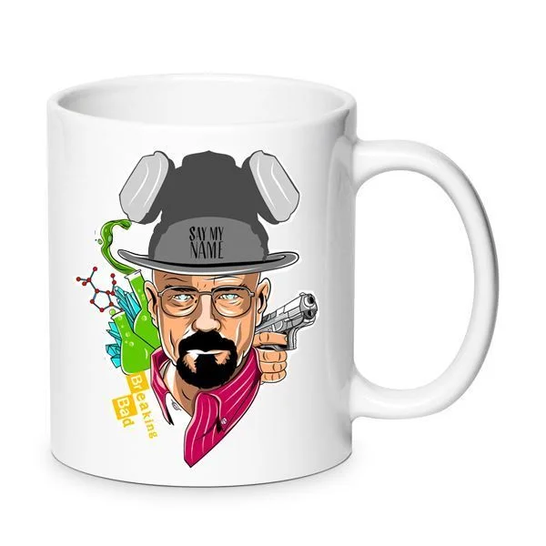 Φωτογραφία προϊόντος: Κούπα Breaking Bad Mug Say my name Walter Κεραμική 330ml No2