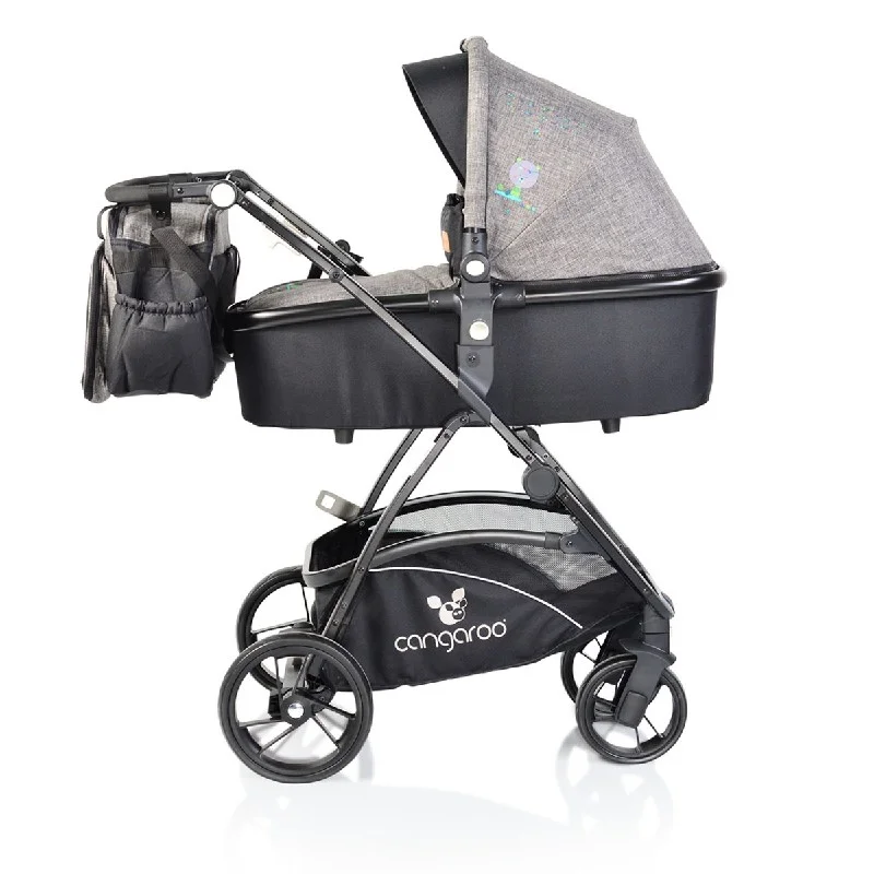 Φωτογραφία προϊόντος: CANGAROO - Carry cot Stefanie grey - 3800146234881