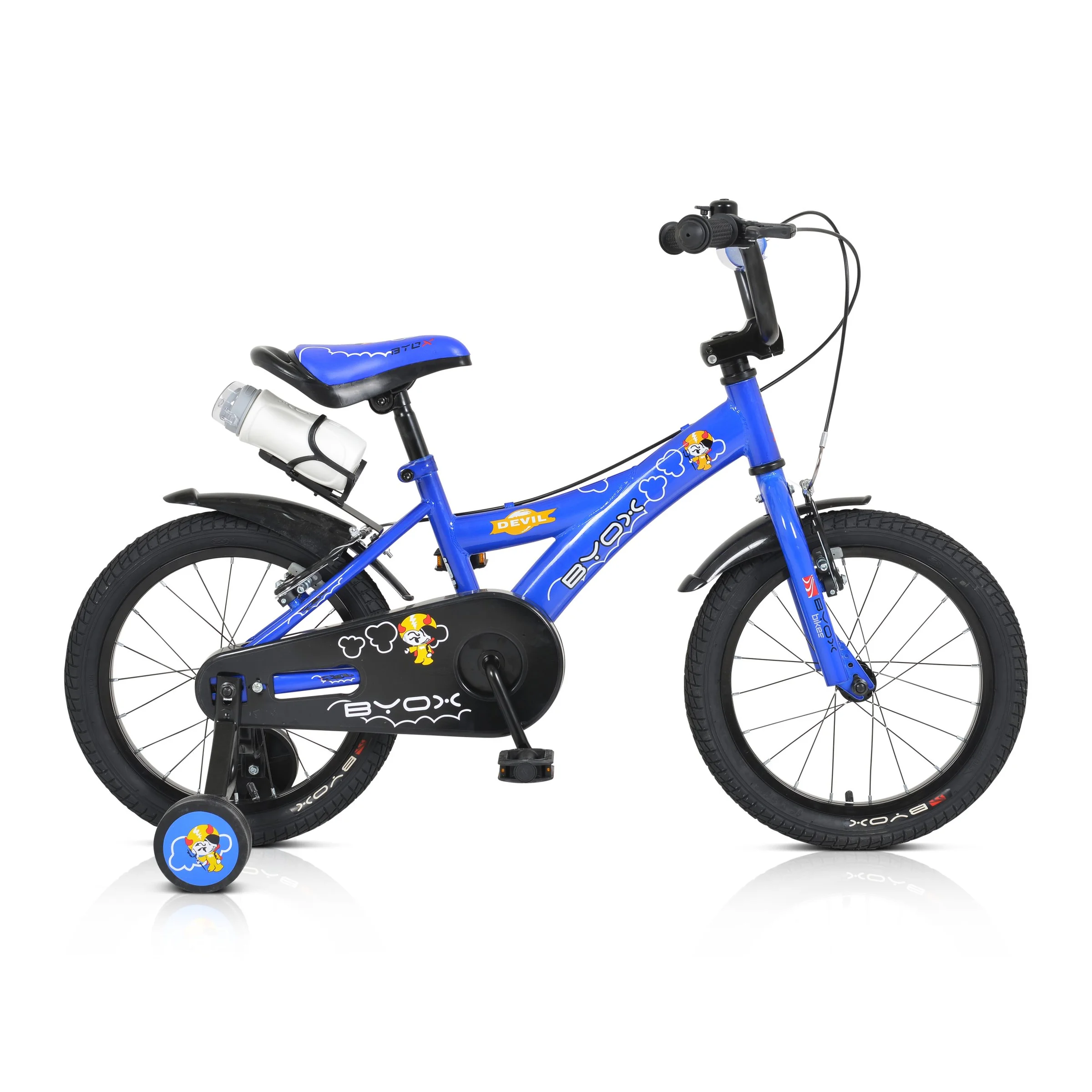 Φωτογραφία προϊόντος: BYOX - Children bicycle 16 Devil blue - 3800146201890