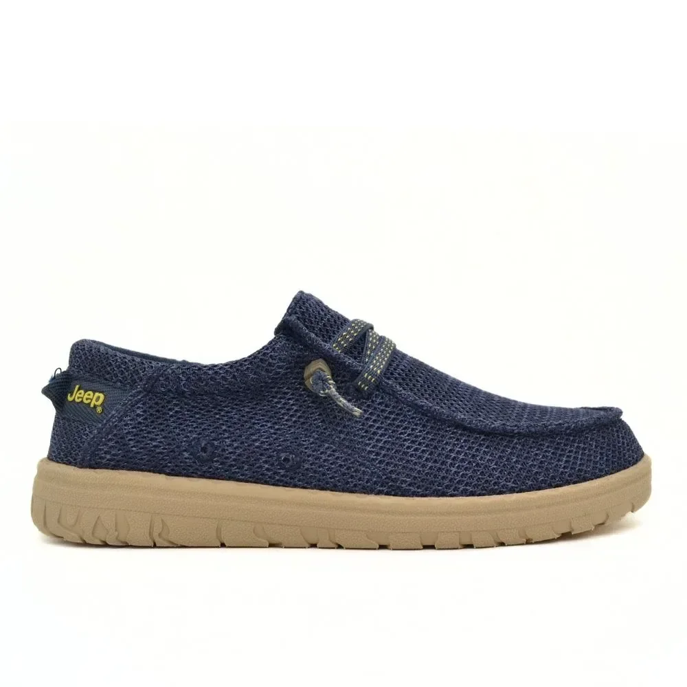 Φωτογραφία προϊόντος: Ανδρικά JEEP SAMOA WALLABEE KNIT JM41050A NAVY