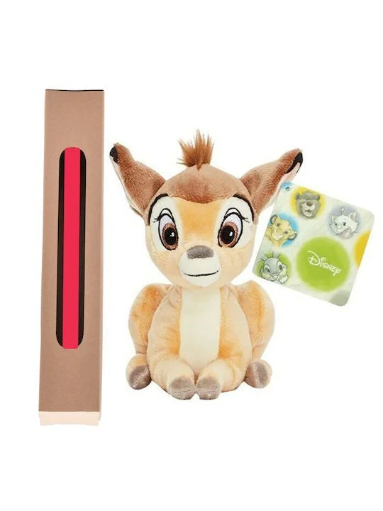 Φωτογραφία προϊόντος: Λούτρινο Disney Bambi 17 εκ. αυθεντικό και δώρο λαμπάδα