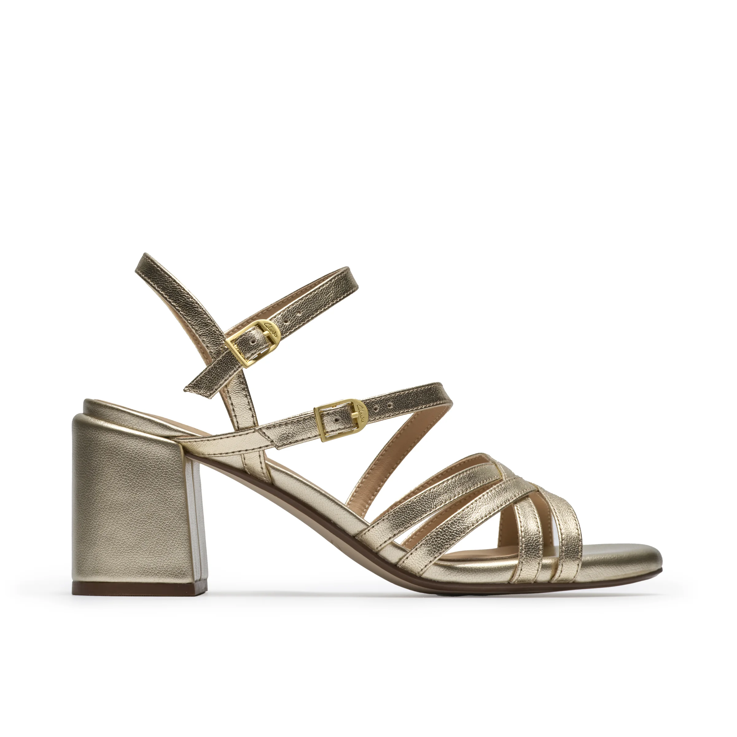 Φωτογραφία προϊόντος: Clarks ezoria Strap gold leather