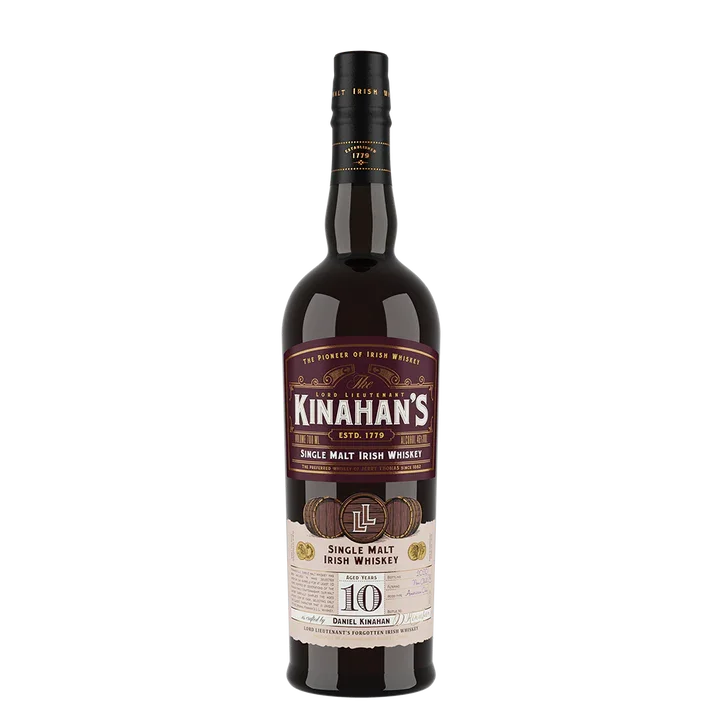 Φωτογραφία προϊόντος: KINAHAN'S IRISH WHISKEY LIMITED KINAHAN S 10 YEARS AGED SINGLE MALT WHISKEY 700ML