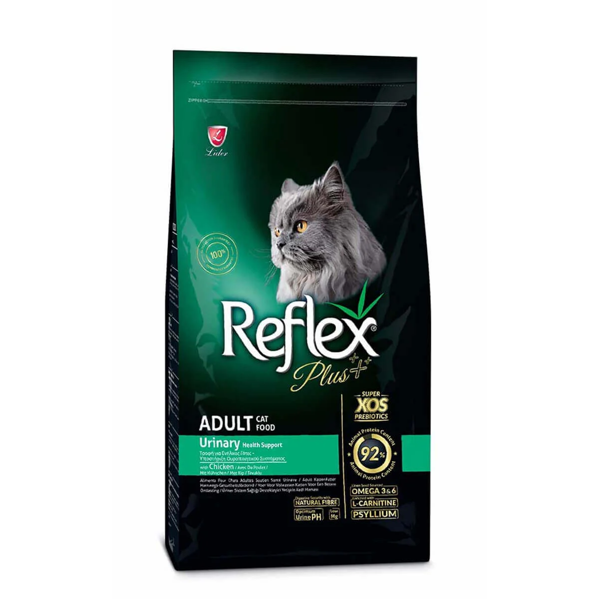 Φωτογραφία προϊόντος: Reflex Plus Cat Adult Urinary Ξηρά Τροφή για Ενήλικες Γάτες με Κοτόπουλο 15kg