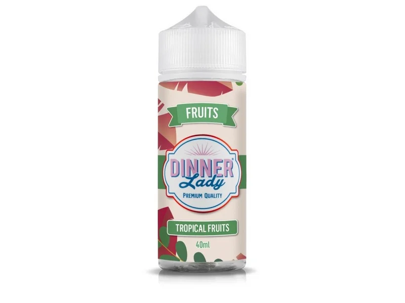 Φωτογραφία προϊόντος: Dinner Lady Flavorshot Tropical Fruits 40/120ml