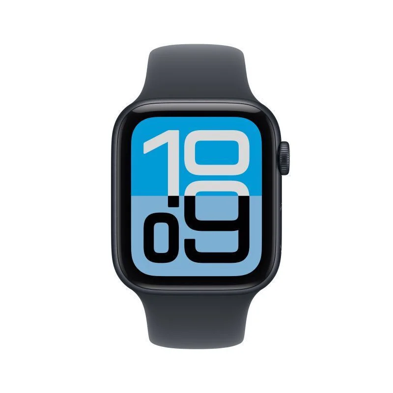 Φωτογραφία προϊόντος: Apple Watch SE 3 Aluminium 40mm Αδιάβροχο με Παλμογράφο (Midnight Aluminium Case with Midnight Sport Band - S/M) 0195950645804,0195950387131,0195950645774