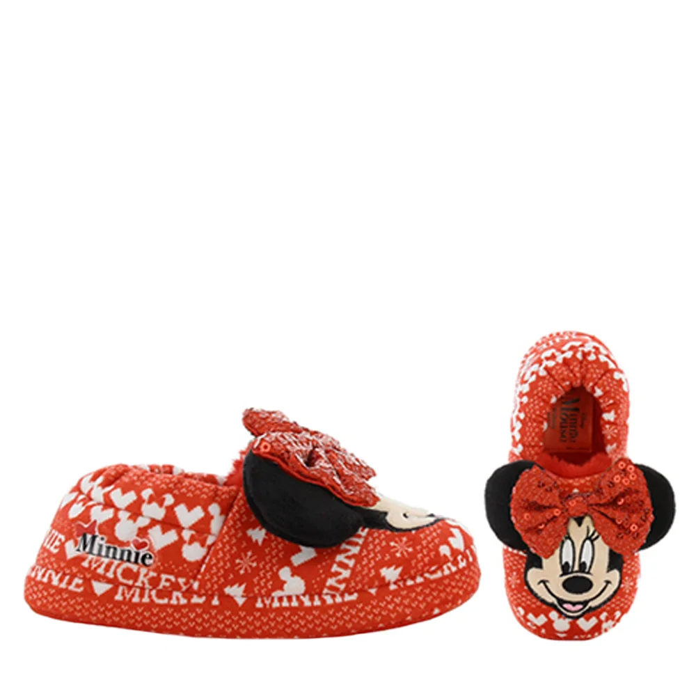 Φωτογραφία προϊόντος: MINNIE MOUSE Παντόφλα 24-32 - ΚΟΚΚΙΝΟ - DM010123/04