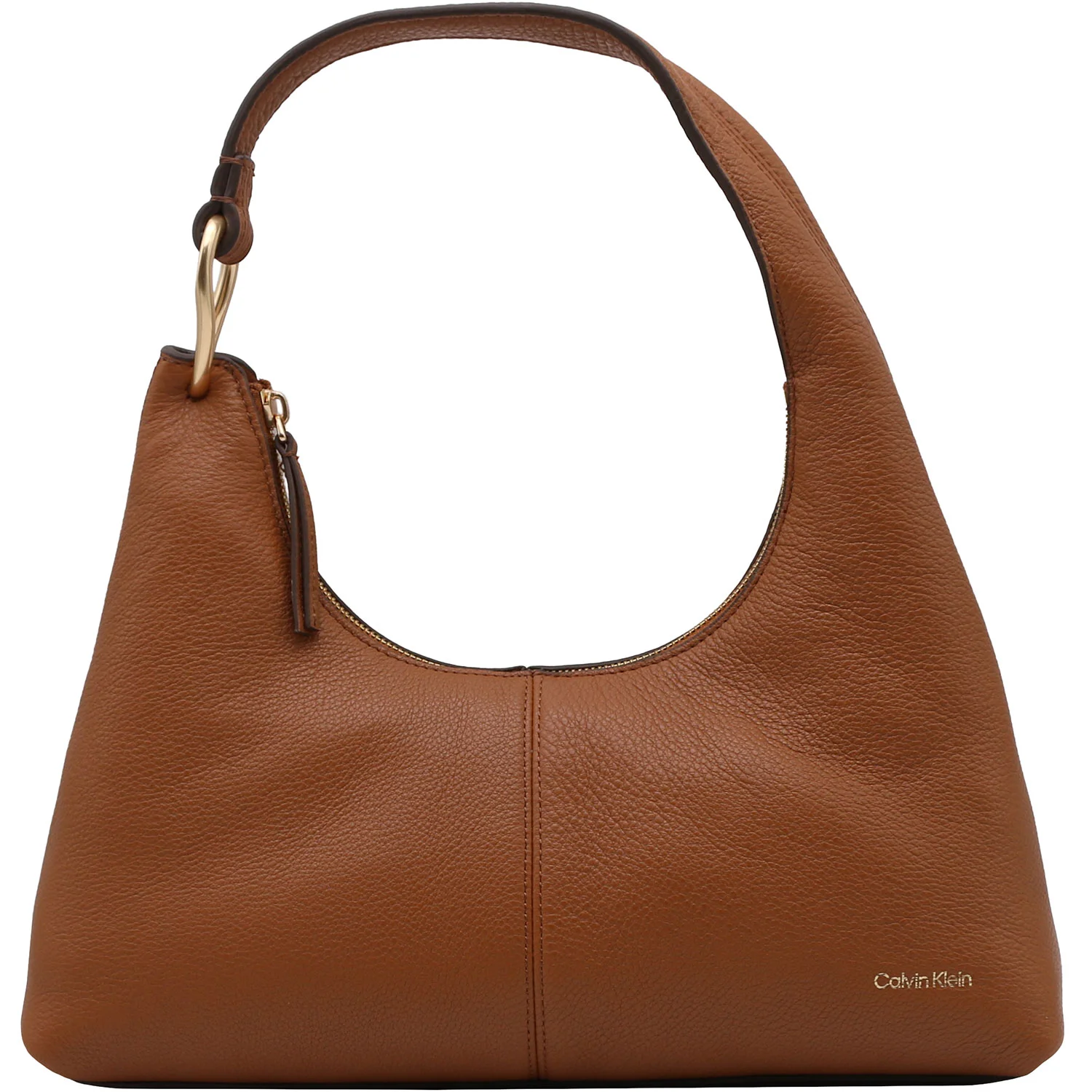 Φωτογραφία προϊόντος: CALVIN KLEIN LV04F3657G 46H SLOUCHY LEATHER SHOULDER BAG ARGAN OIL