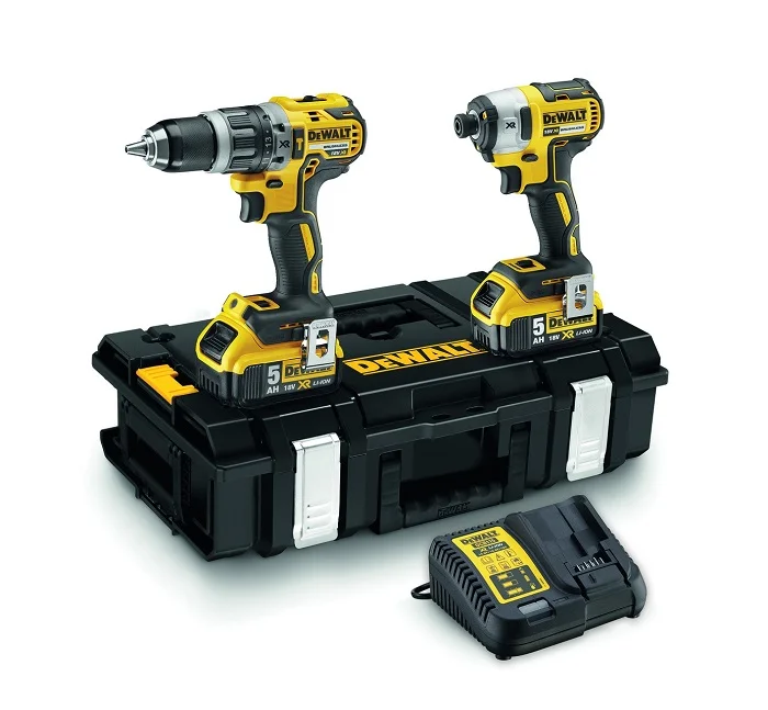 Φωτογραφία προϊόντος: Dewalt DCK266P2 Σετ Κρουστικό Δραπανοκατσάβιδο + Παλμικό Κατσαβίδι 18V με 2 Μπαταρίες 5Ah και Θήκη