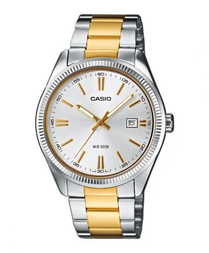 Φωτογραφία προϊόντος: CASIO Collection Calendar Stainless Steel Bracelet MTP-1302PSG-7AVEF