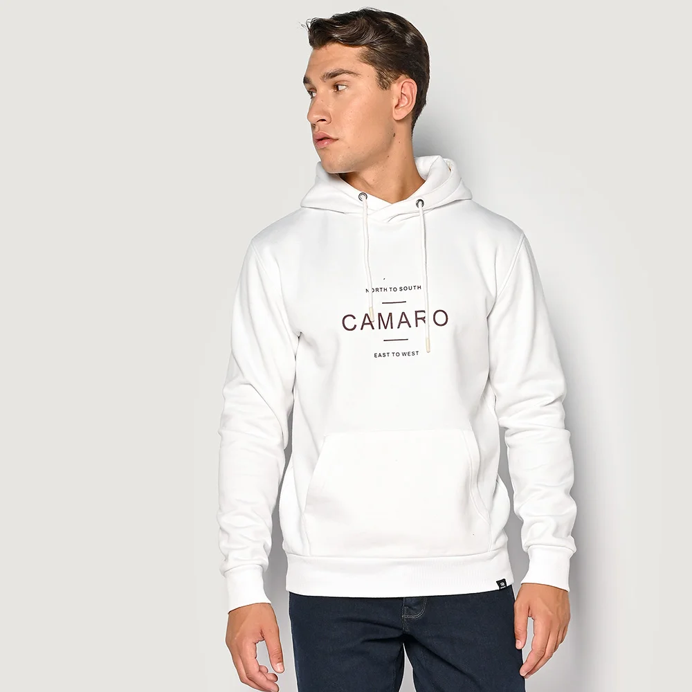 Φωτογραφία προϊόντος: ΑΝΔΡΙΚΟ ΦΟΥΤΕΡ CAMARO ΜΕ BRANDED ΤΥΠΩΜΑ ΜΕ ΚΟΥΚΟΥΛΑ ΛΕΥΚΟ